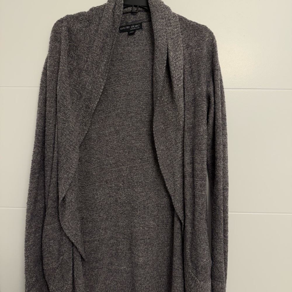 Barefoot Dreams Cozychic Lite Gray/Blue